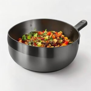 hard anodized stir fry pan